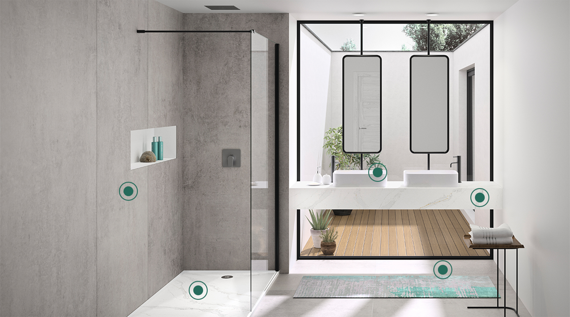 Proyectos Baño - Fabricantes de mármol - Marmolería Bilbao y Vitoria